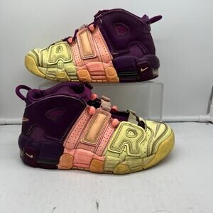 Nike Air Shoes Youth 5 More Uptempo GS Lucky Charms Womens 6.5 AV8237-800